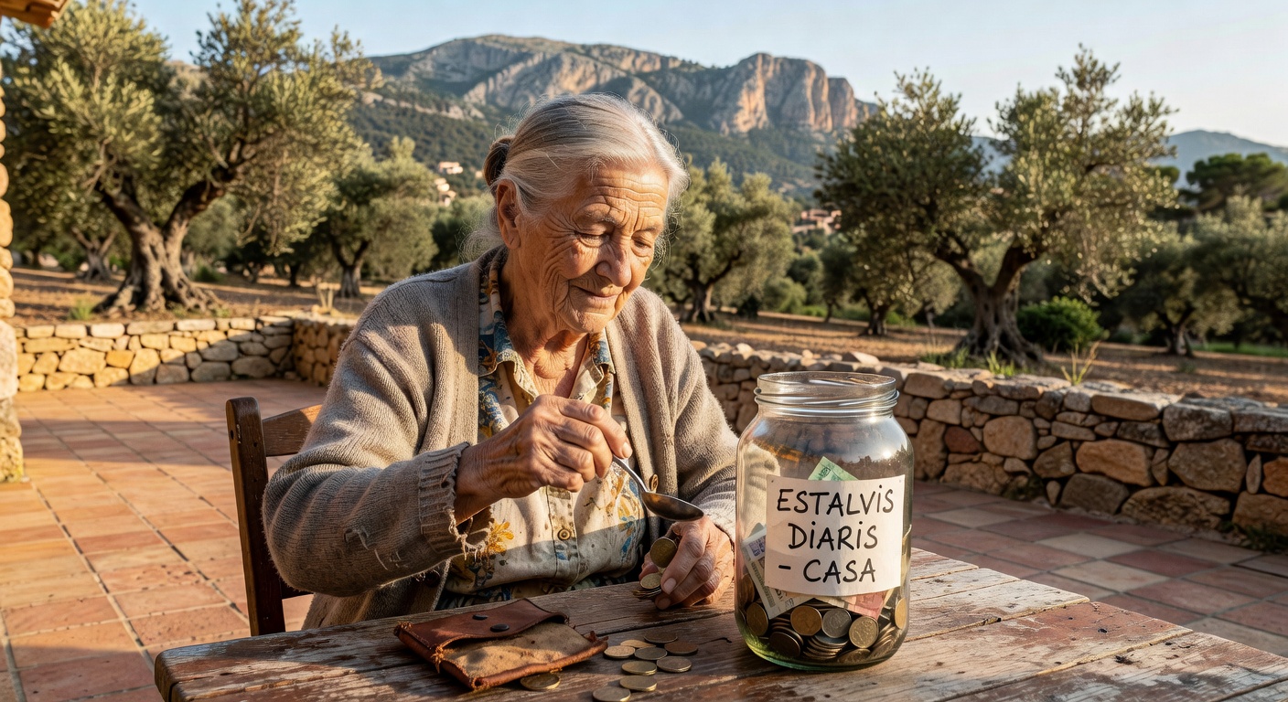 Tarro de ahorro diario en Mallorca