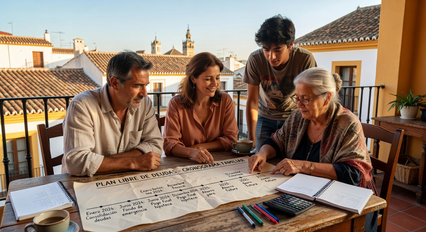 Plan para liberarse de deudas en Sevilla
