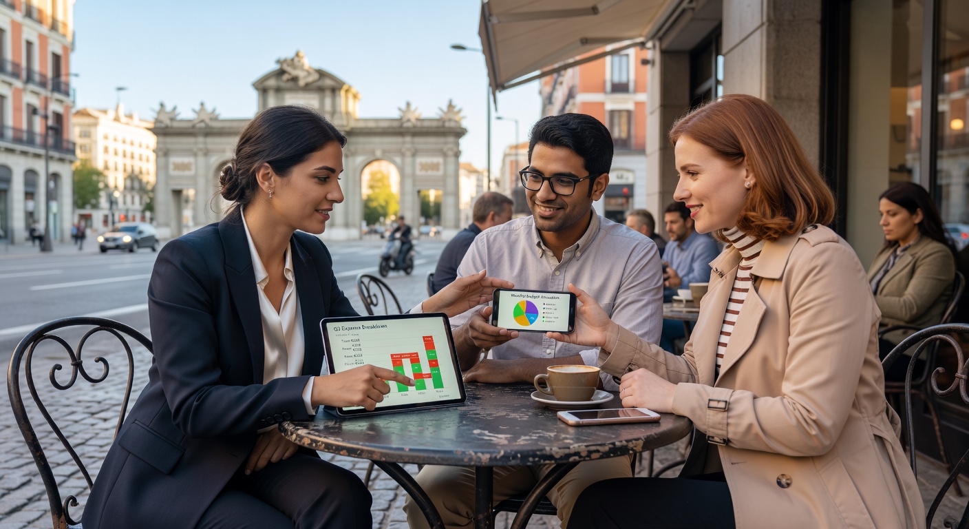 Seguimiento de gastos en Madrid