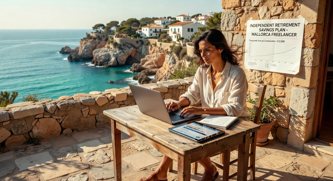 Ahorro para la jubilación de freelancers en Mallorca