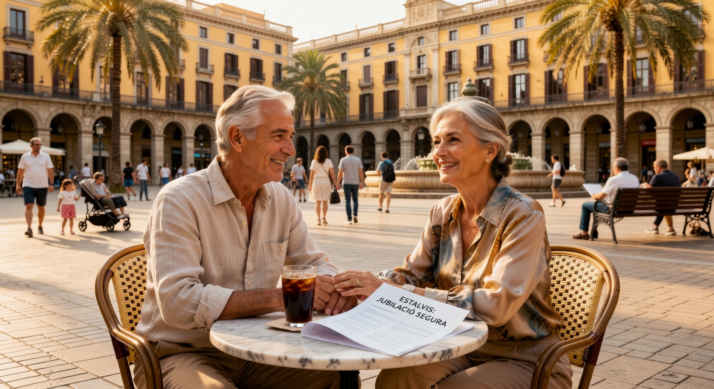 Jubilación dorada en Barcelona — planificación familiar