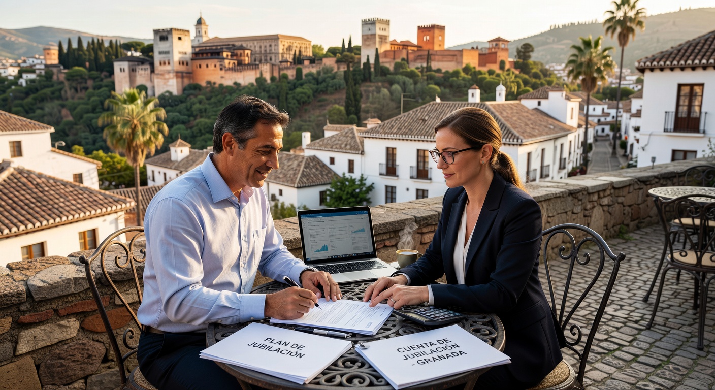 Configuración de cuenta de jubilación en Granada