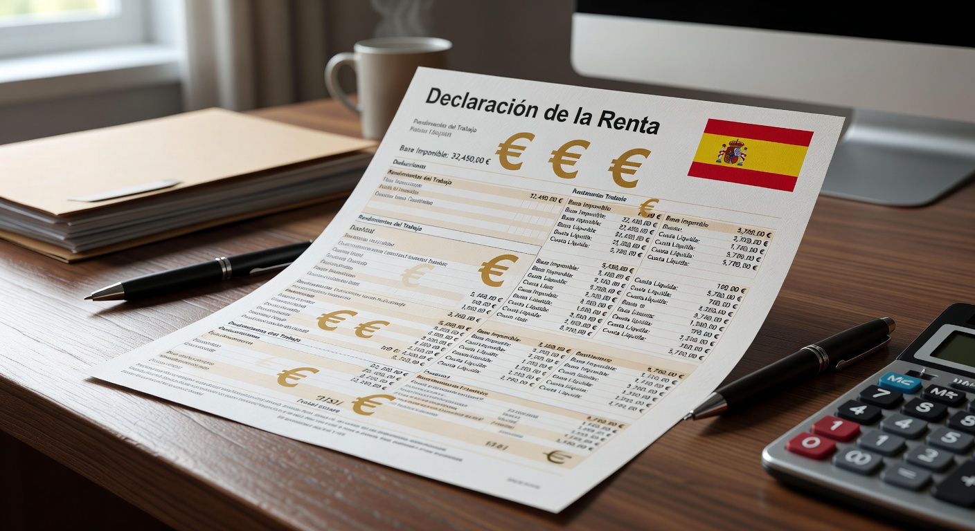 Declaracion de impuestos en Espana